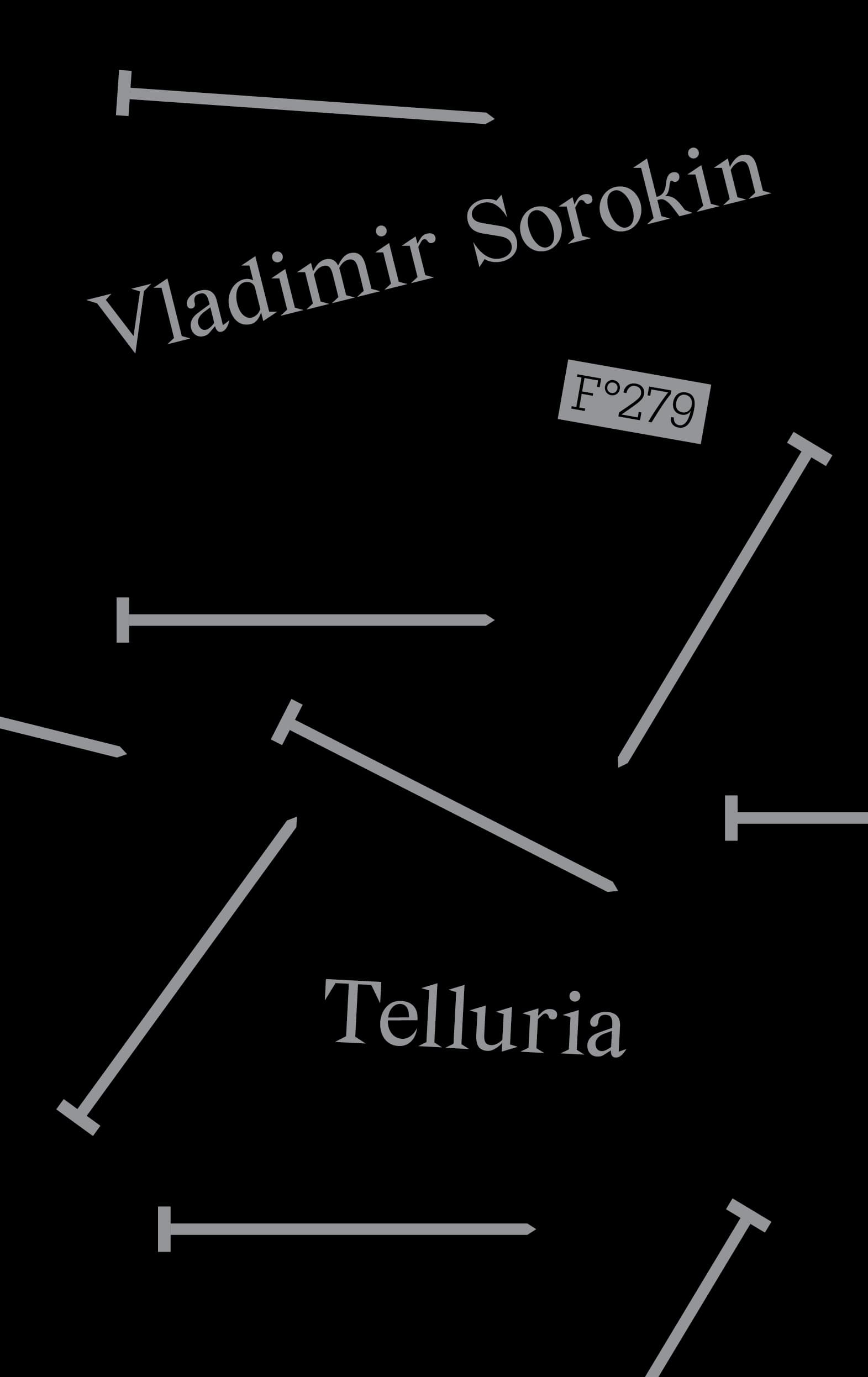 Omslag Telluria av Vladimir Sorokin (Innbundet)