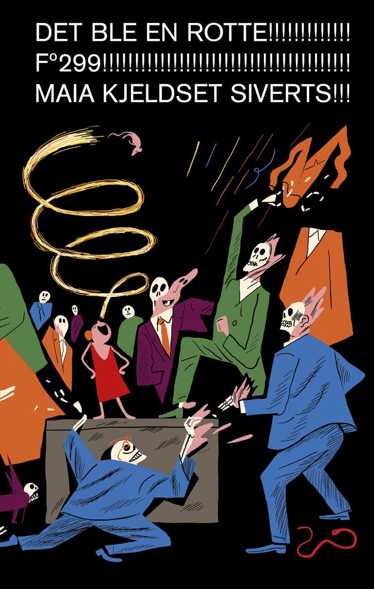 Omslag Det ble en rotte! av Maia Kjeldset Siverts (Ebok)