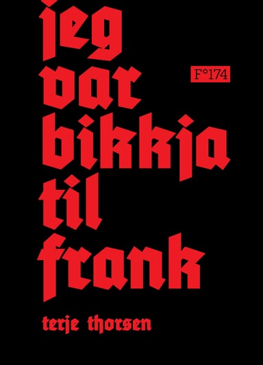 Omslag av "Jeg var bikkja til Frank"