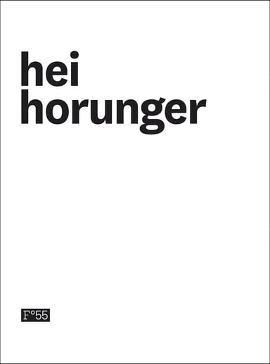 Omslag av "Hei horunger"