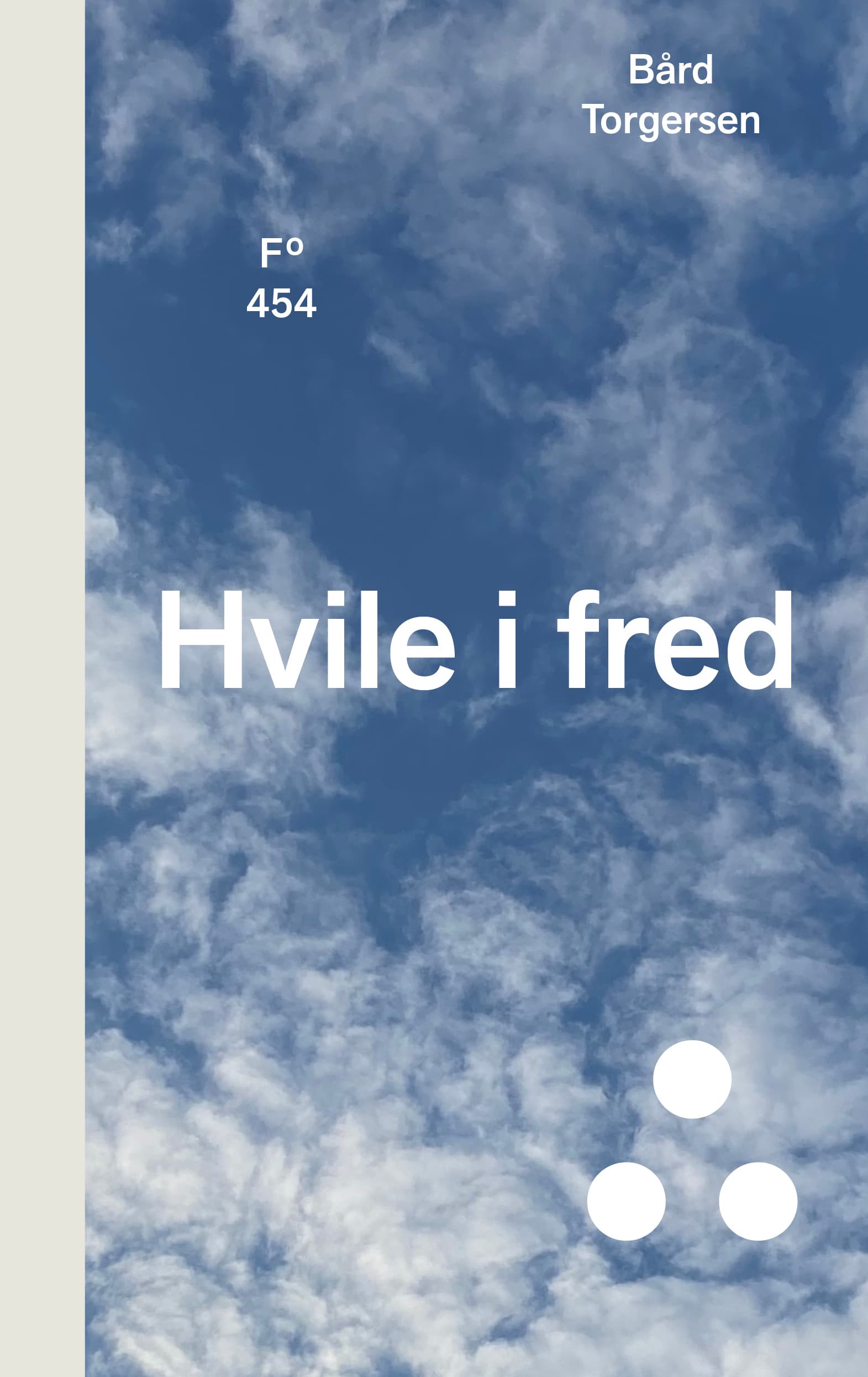 Omslag Hvile i fred av Bård Torgersen (Ebok)