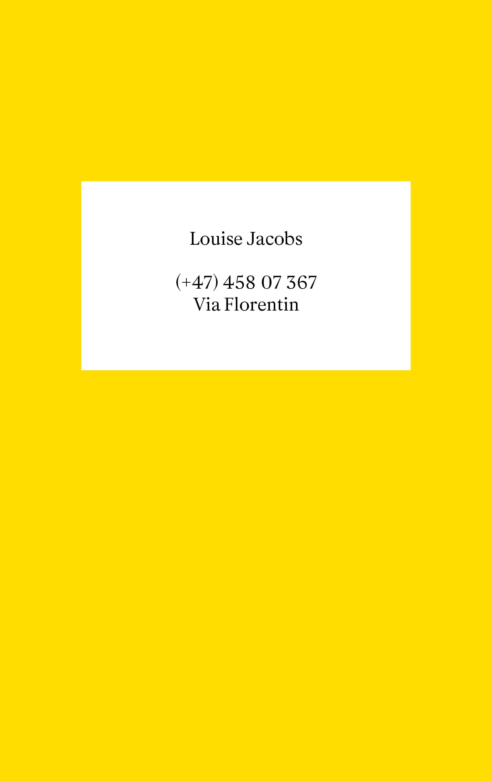 Omslag Via Florentin av Louise Jacobs (Innbundet)