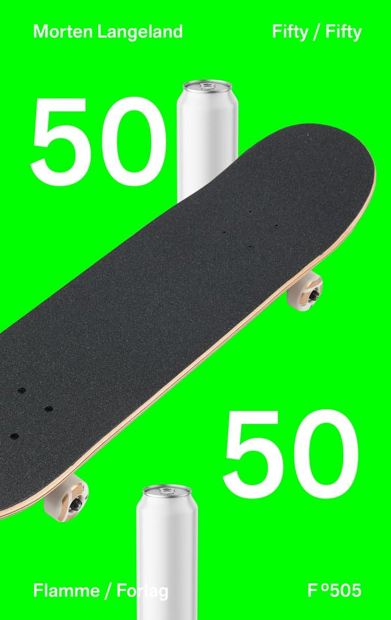 Omslag Fifty/Fifty av Morten Langeland (Ebok)