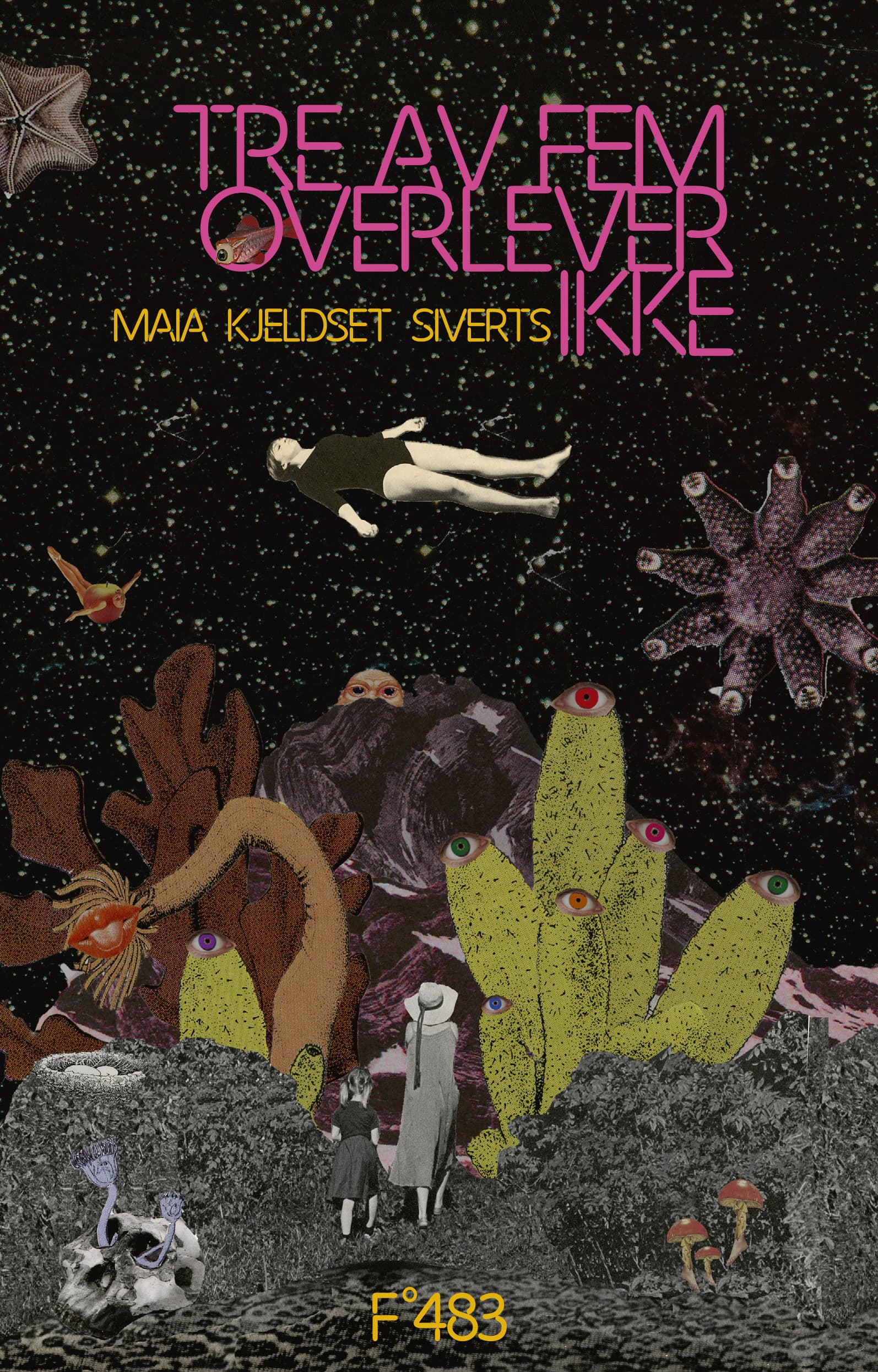 Omslag Tre av fem overlever ikke av Maia Kjeldset Siverts (Ebok)