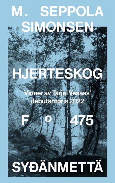 Omslag av "Hjerteskog. Sydänmettä."