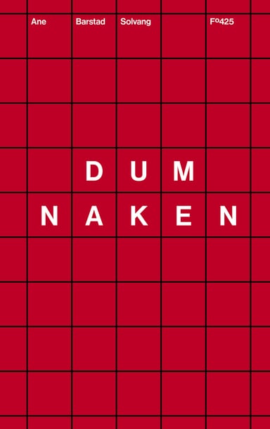Omslag av "Dum naken"