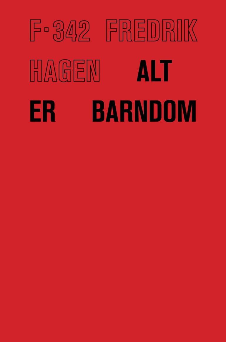 Omslag Alt er barndom av Fredrik Hagen (Ebok)