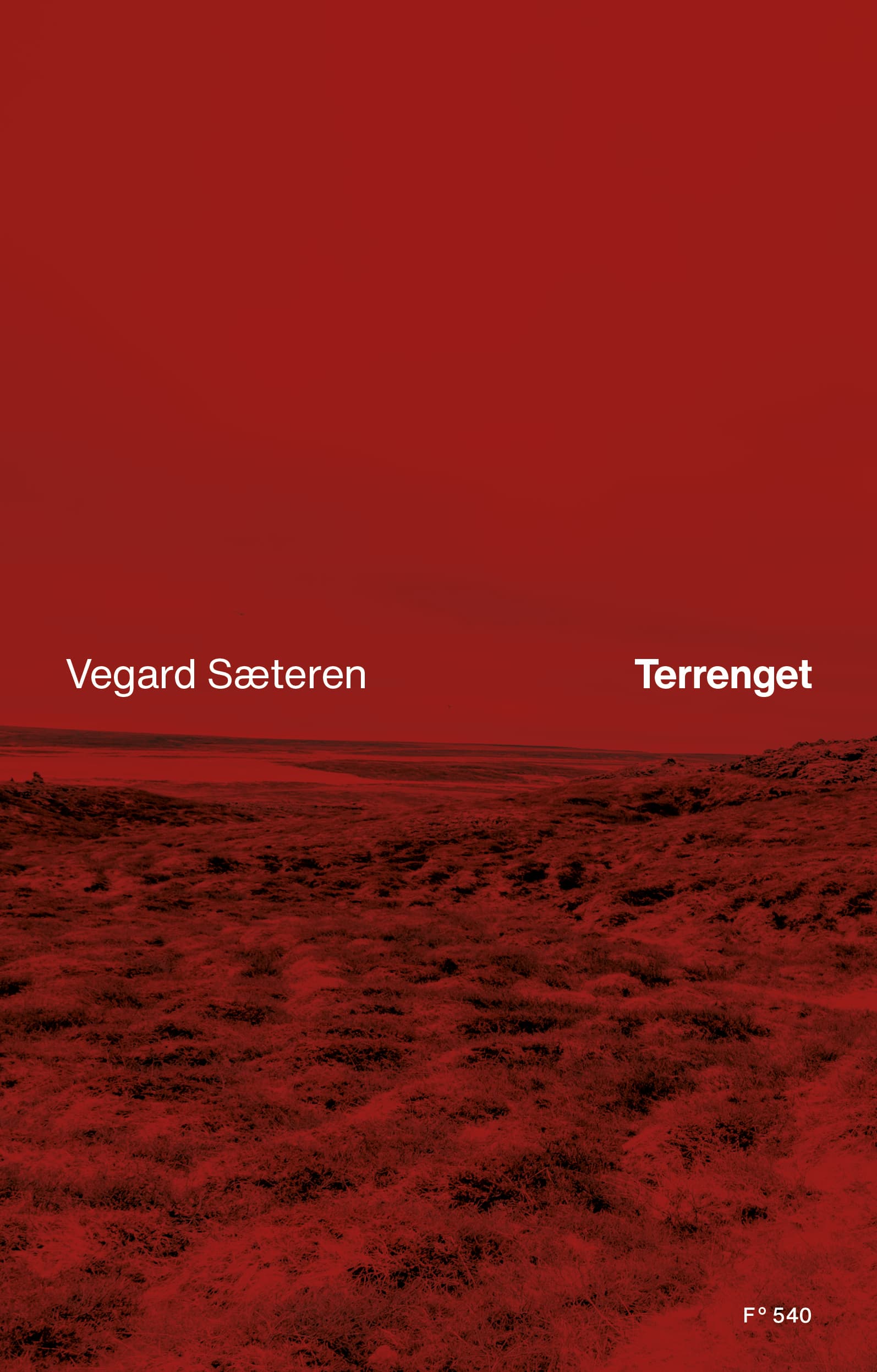 Omslag Terrenget av Vegard Sæteren (Ebok)