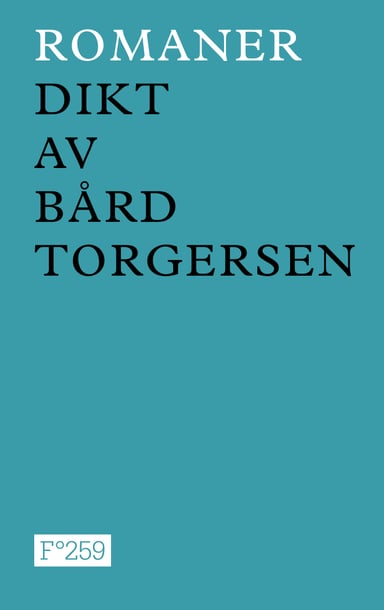 Omslag av "Romaner"