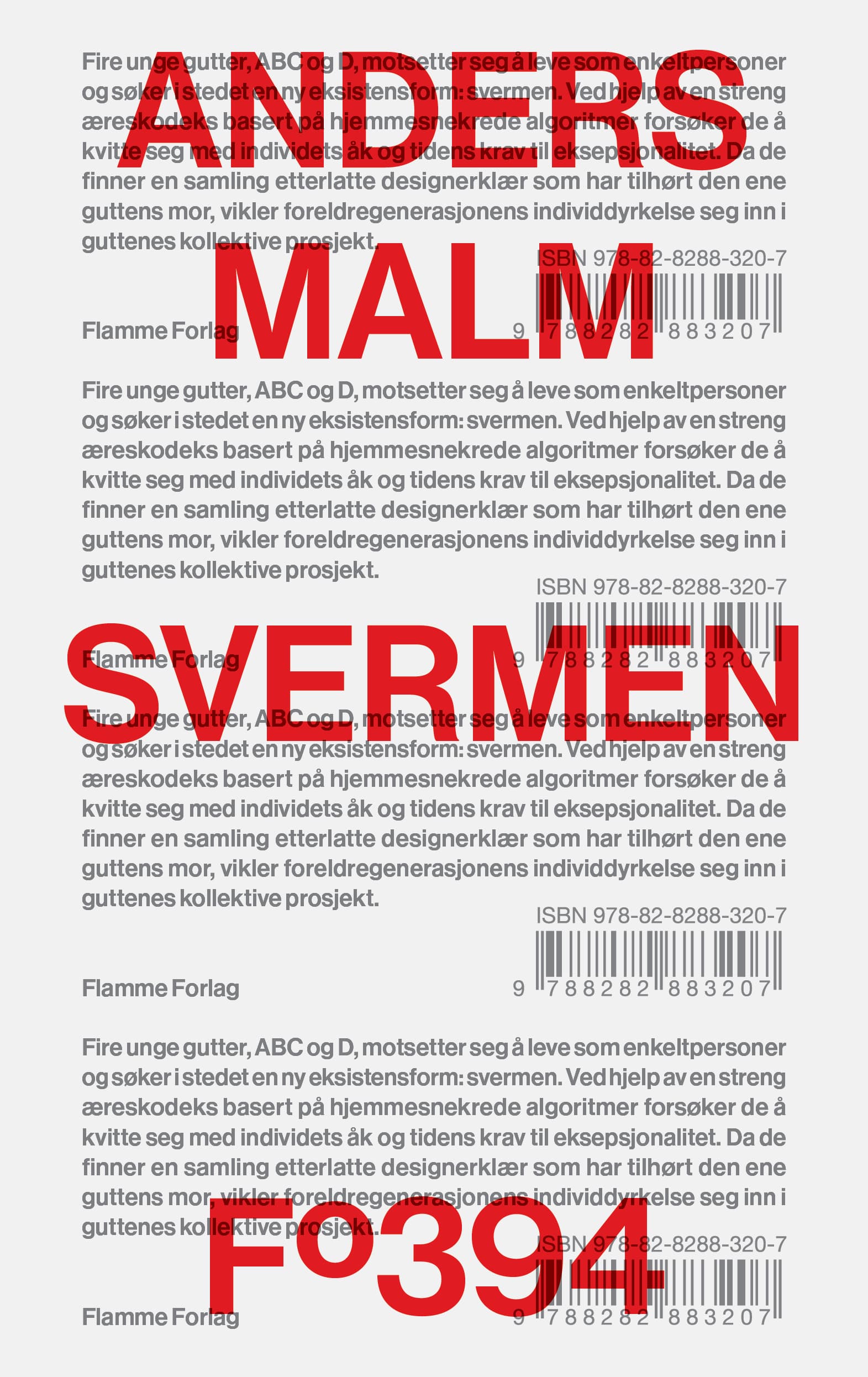 Omslag Svermen av Anders Malm (Innbundet)